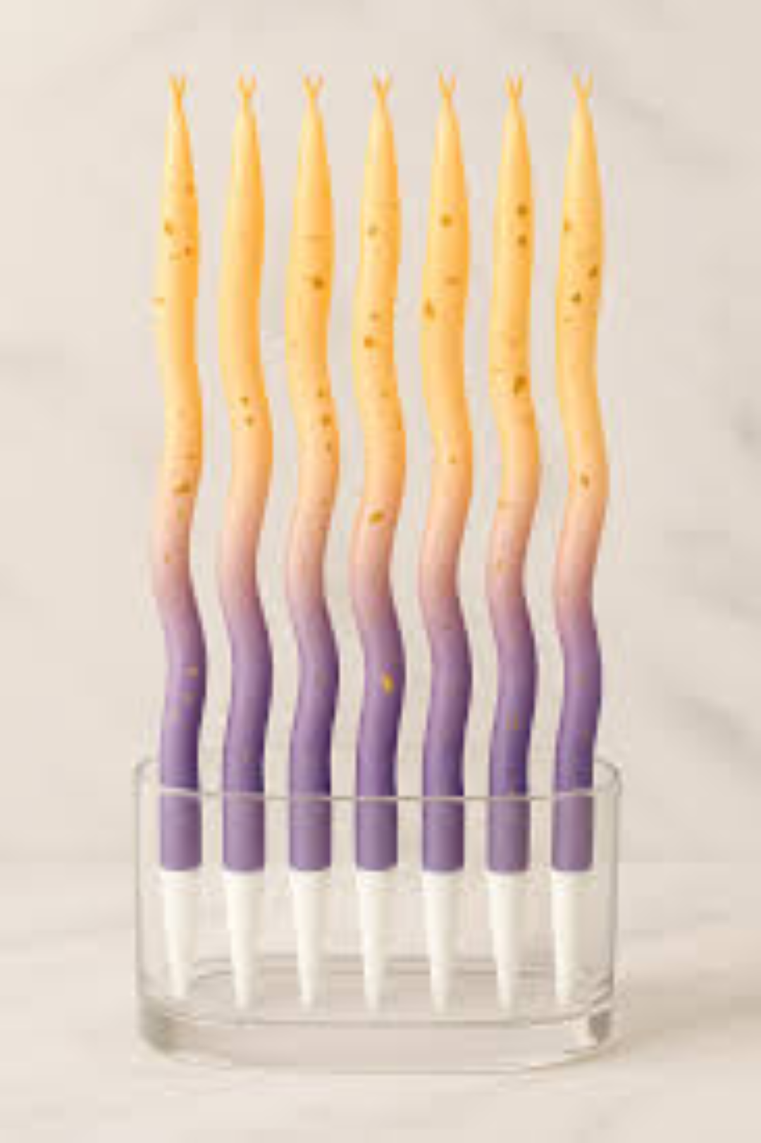 SUPALITE PACK CANDLES COLOURED 2PCS